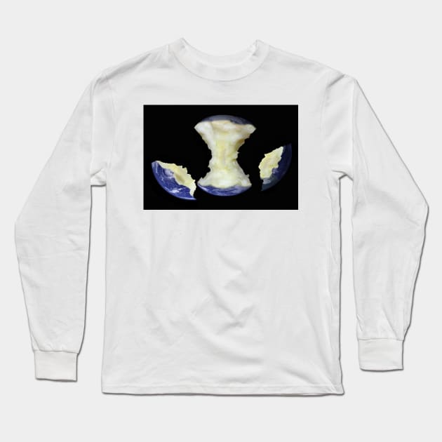 earths core Long Sleeve T-Shirt by declancarr